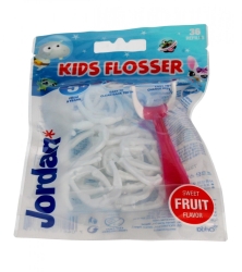 Jordan Kids Flosser Nici dentystyczne dla dzieci 5+  1op.-36szt