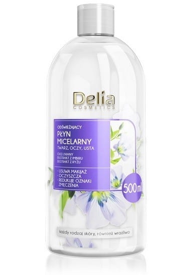 Delia Odświeżający PŁYN MICELARNY 500ml