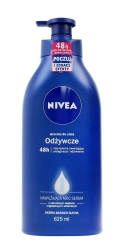 Nivea Body Mleczko do ciała odżywcze z pompką 625ml