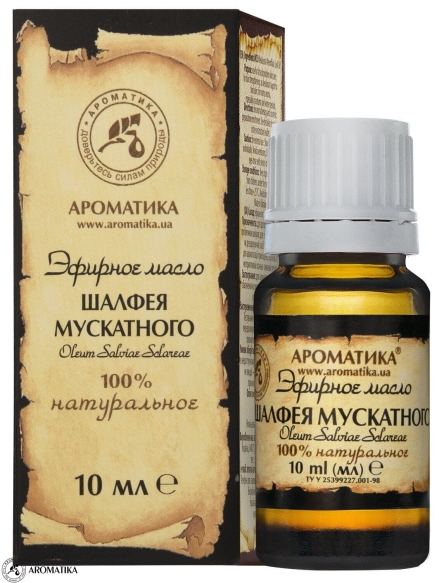 Olejek z Szałwii Muszkatołowej, 100% Naturalny, Aromatika 5 ml