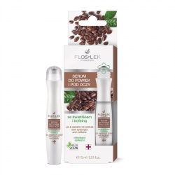 Serum do powiek i pod oczy ze świetlikiem i kofeiną, Floslek, 15 ml