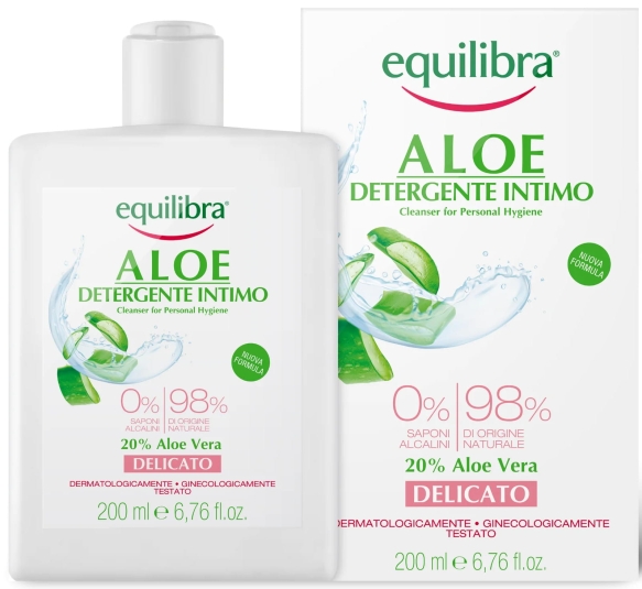 Delikatny Żel do Higieny Intymnej Equilibra, 200ml