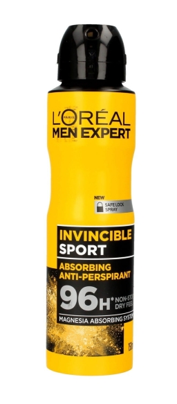 Loreal Men Expert Dezodorant spray Anti-perspirant Invicible Sport  150ml