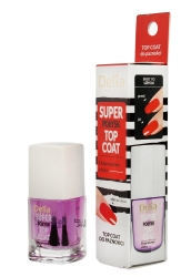 Delia Cosmetics Top coat SUPER POŁYSK, 11ml