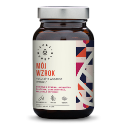 Mój Wzrok, Naturalne Wsparcie Wzroku, Aura Herbals, 60 kapsułek