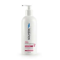 SOLVERX Sensitive Skin Żel do mycia i demakijażu twarzy i oczu do cery wrażliwej, 200ml