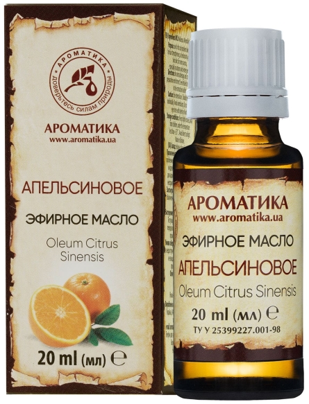 Olejek Pomarańczowy, 100% Naturalny, Aromatika 5 ml