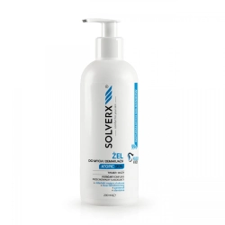 SOLVERX Atopic Skin Żel do mycia twarzy i oczu do cery atopowej, 200ml