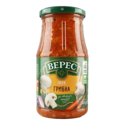 Икра овощная с грибами, Верес, 500г