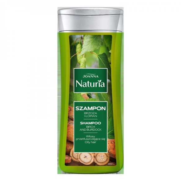 Joanna Naturia Szampon do włosów Brzoza i łopian  200ml