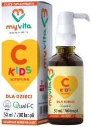 Vitamin C Kids, Quali-C, Drops, MyVita, 50 ml