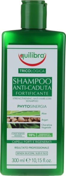 Wzmacniający Szampon Przeciw Wypadaniu Włosów EQUILIBRA, 300ml