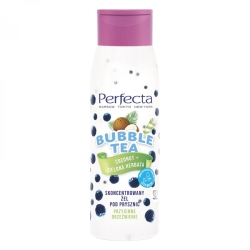 Perfecta Bubble Tea Skoncentrowany Żel pod prysznic Coconut + Zielona Herbata  400ml