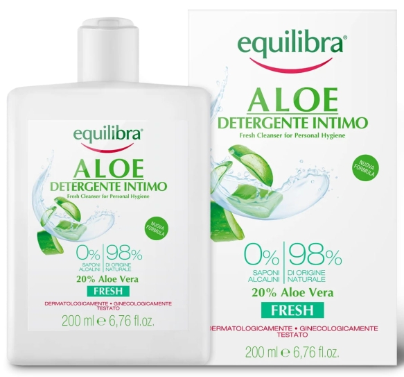 Odświeżający Żel do Higieny Intymnej, Equilibra, 200ml