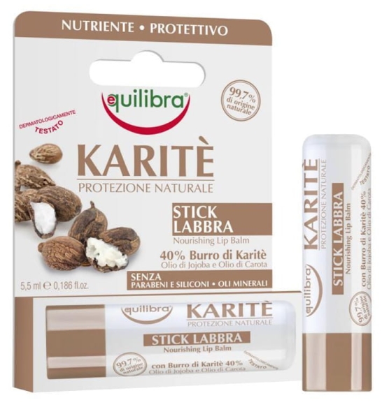 Balsam do Ust z Masłem Shea, Equilibra, 5,5ml