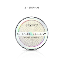 REVERS Puder rozświetlający STROBE & GLOW HIGHLIGHTER  02 Eternal 8 g