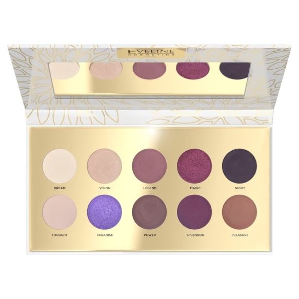 Eveline Eyeshadow Palette Zestaw cieni do powiek (10) Fantasy 1op.