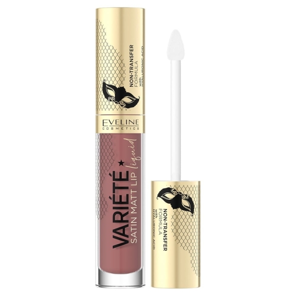 Eveline Pomadka w płynie Variete Satin Matt nr 04  4.5ml