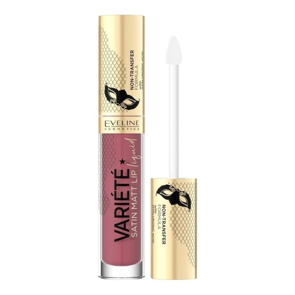 Eveline Pomadka w płynie Variete Satin Matt nr 03  4.5ml