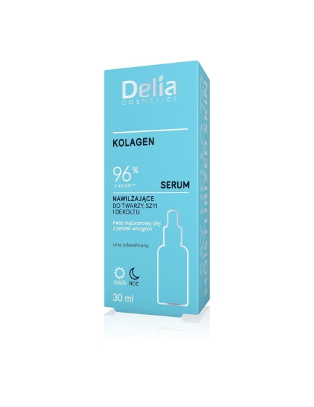 DELIA COSMETICS Serum do twarzy, szyi i dekoltu KOLAGEN 96% Z NATURY 30 ml