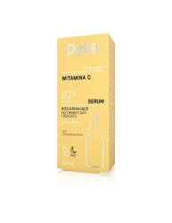 Delia Cosmetics Serum do twarzy, szyi i dekoltu WITAMINA C 87% Z NATURY 30 ml