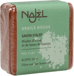 Red Clay Aleppo Soap, Najel, 100g