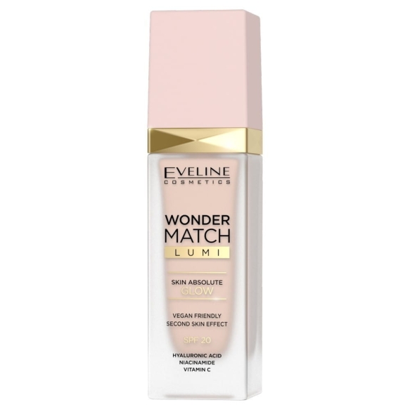 EVELINE Wonder Match Lumi Podkład rozświetlający nr 05 Light  30ml