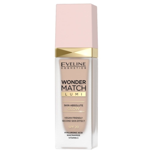 EVELINE Wonder Match Lumi Podkład rozświetlający nr 15 Neutral  30ml