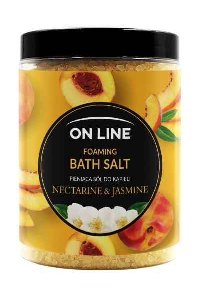 On Line Pieniąca Sól do kąpieli Nectarine &amp; Jasmine 1200g