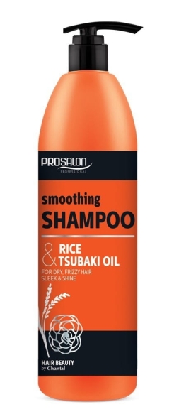 CHANTAL ProSalon Rice &amp; Tsubaki Oil Szampon wygładzający do włosów suchych,puszących się i pozbawionych  blasku 1000g