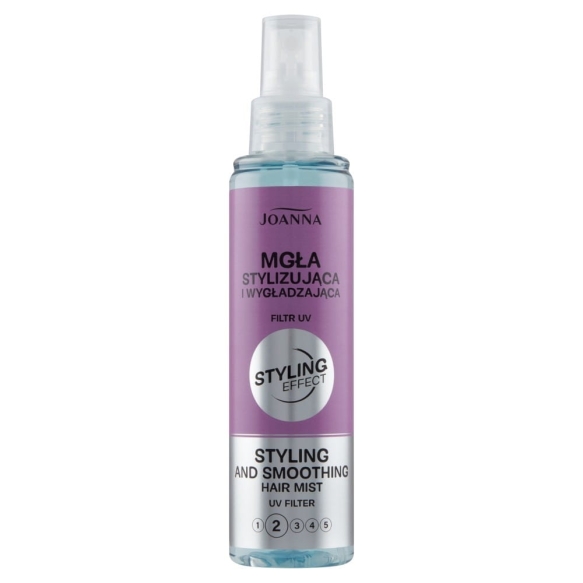 Joanna Styling Effect Mgła stylizująca i wygładzająca do włosów - filtr UV  150ml