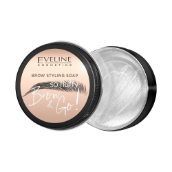 Мыло для фиксации бровей Eveline Brow & Go! So Fluffy, 25г