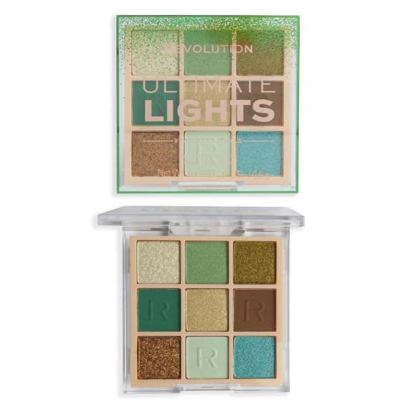Makeup Revolution Ultimate Lights Paletka cieni do powiek (9) - Feathered Jewels 1op.