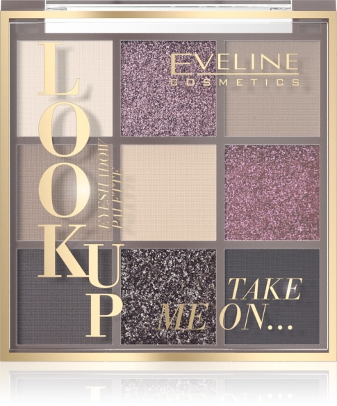 Eveline Look Up Paletka cieni do powiek (9) Take Me On... 1szt