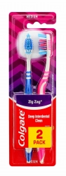 Colgate Szczoteczka do zębów Zig Zag - medium 1szt (mix kolorów)
