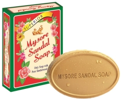Mysore Sandal Pure Sandalwood Oil Soap, 75 g