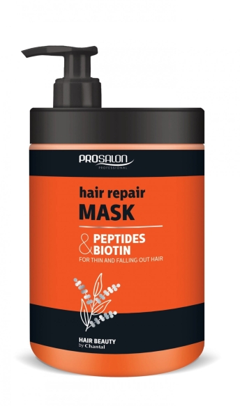 CHANTAL ProSalon Peptides &amp; Biotin Maska naprawcza do włosów 1000ml