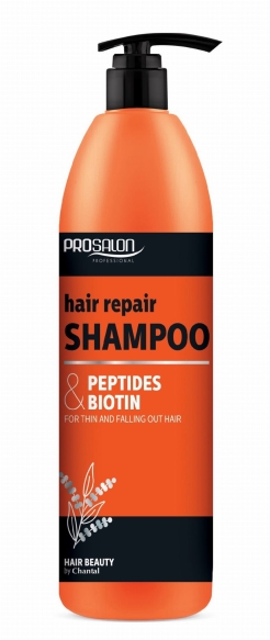CHANTAL ProSalon Peptides &amp; Biotin Szampon naprawczy do włosów 1000ml