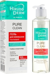 Foaming Face Wash Gel Hirudo Derm Oil Problem Pure Clean, 180 ml