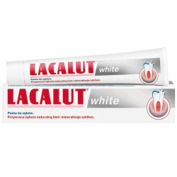 Lacalut Pasta do zębów White wybielająca 75ml