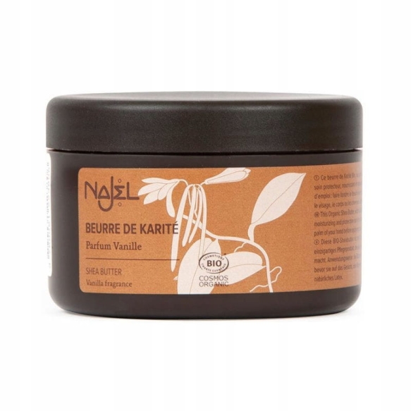 Waniliowe Masło Shea Organiczne Najel, 100g