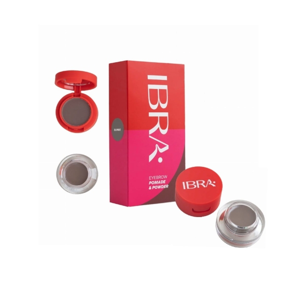 IBRA Eyebrow Pomade &amp; Powder Pomada i cień do brwi Blonde - 7g