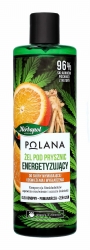 HERBAPOL Żel pod prysznic Energetyzujący z olejem konopnym, żeń-szeniem i pomarańczą