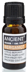 Olejek Eteryczny Bergamotka, Ancient Wisdom, 10ml