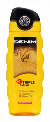 DENIM ŻEL pod prysznic 400ml GOLD