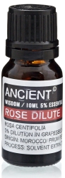 Olejek Eteryczny Różany, Rozczyn 5%, Ancient Wisdom, 10ml