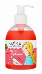 SOLVERX BAŚKA Mydło w płynie do rąk poziomka 250