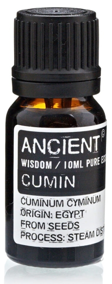 Olejek Eteryczny Kmin Rzymski (nasiona), Ancient Wisdom, 10ml