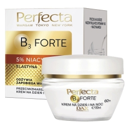 PERFECTA B3 Forte Przeciwzmarszczkowy Krem 60+ na dzień i na noc, 50ml