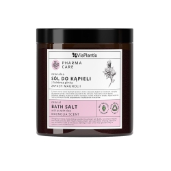 Naturalna Sól do kąpieli z fioletową glinką - zapach Magnolii VIS PLANTIS Pharma Care, 800 g